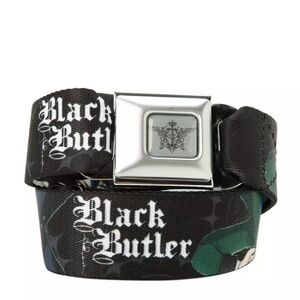 Buckle-Down Black Butler Belt